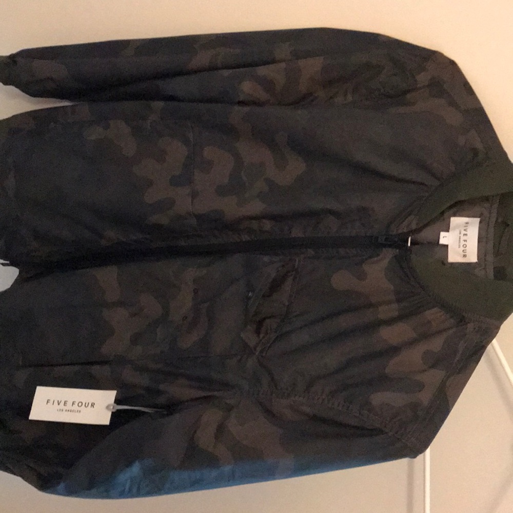 Five Four camo bomber jacket